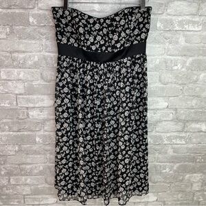 White House Black Market Strapless Dress Size 10